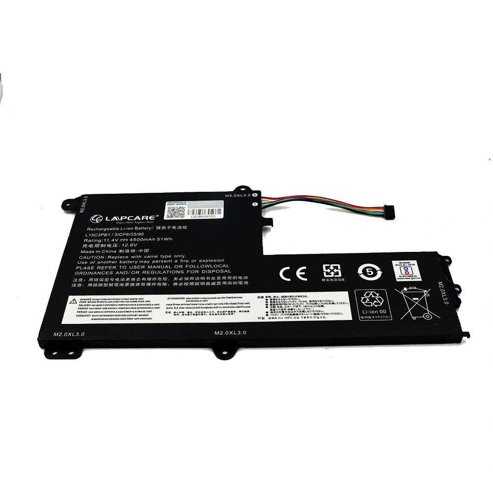 Lapcare Laptop Battery Compatible For Lenovo Yoga 500 | L15C3PB1 view 3